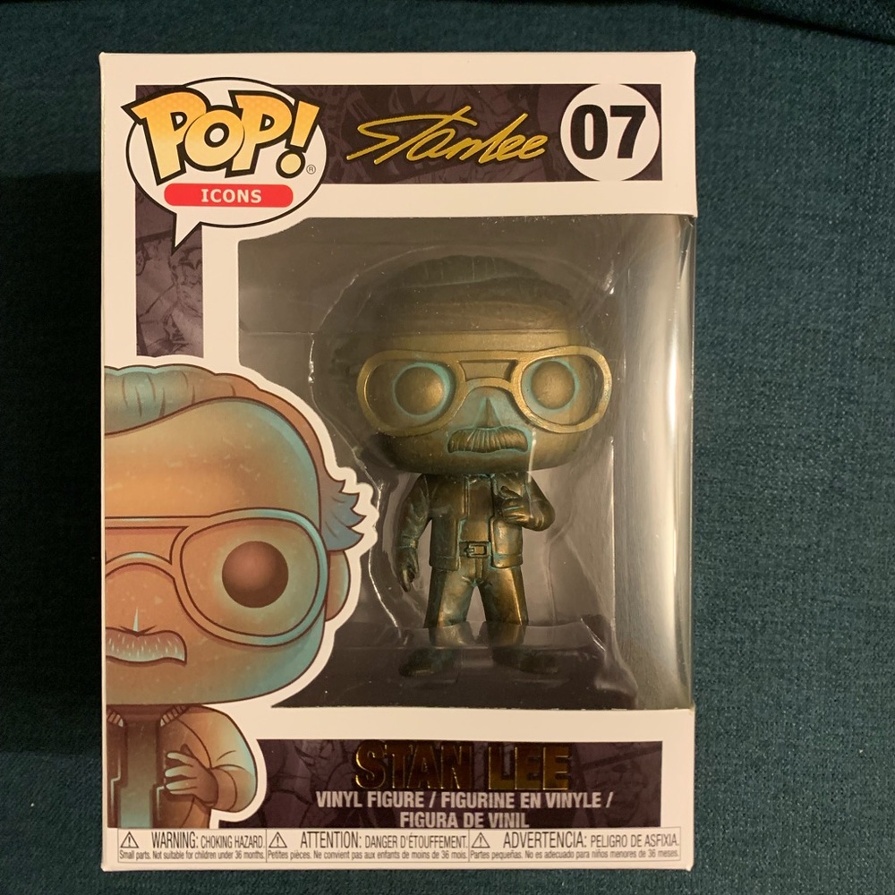 Stan Lee- Patina-Funko POP! #7